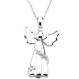 Angel Pendant & Chain