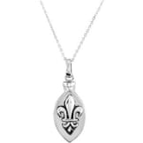 Fleur de Lis Pendant and Chain