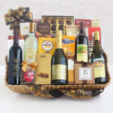 California Grandeur Wine and Gourmet Gift Basket